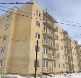 Ход строительства дома № 1/4 в ЖК Кубанская усадьба -