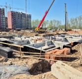 Ход строительства дома 18 в ЖК Радужный-2 -